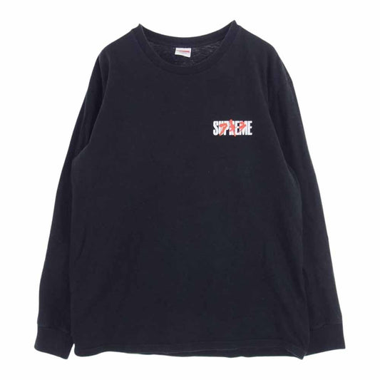 Supreme シュプリーム 17AW × AKIRA アキラ Neo-Tokyo L/S Tee ネオトウキョウ 長袖 Tシャツ ブラック系 M【中古】