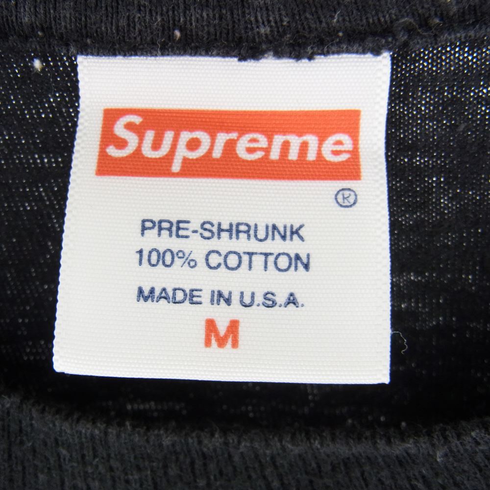 Supreme シュプリーム 17AW × AKIRA アキラ Neo-Tokyo L/S Tee ネオトウキョウ 長袖 Tシャツ ブラック系 M【中古】