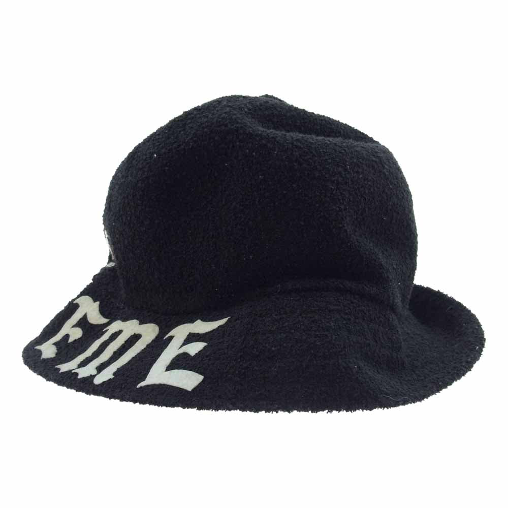 Supreme シュプリーム 20SS × KANGOL カンゴール BERMUDA CASUAL HAT バミューダ カジュアル バケットハット ブラック系 L【中古】