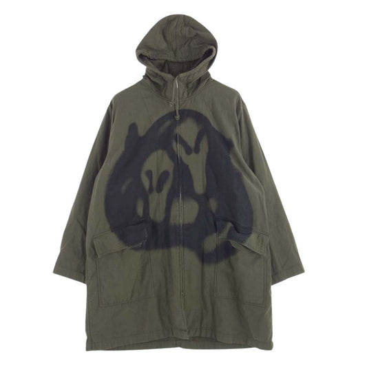 Supreme シュプリーム 20AW × Yohji Yamamoto ヨウジヤマモト Parka パーカ モッズ コート カーキ系 L【中古】
