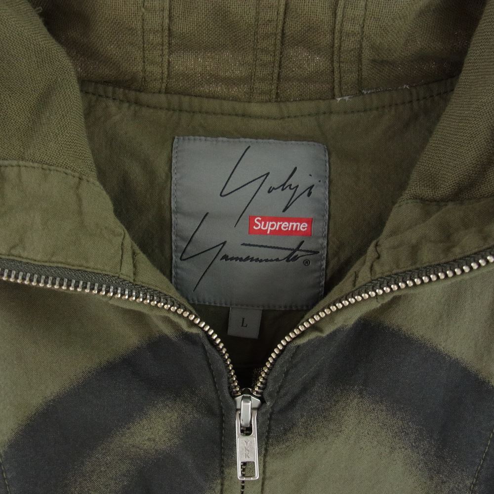 Supreme シュプリーム 20AW × Yohji Yamamoto ヨウジヤマモト Parka パーカ モッズ コート カーキ系 L【中古】