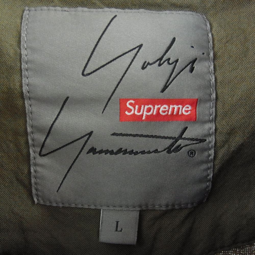 Supreme シュプリーム 20AW × Yohji Yamamoto ヨウジヤマモト Parka パーカ モッズ コート カーキ系 L【中古】