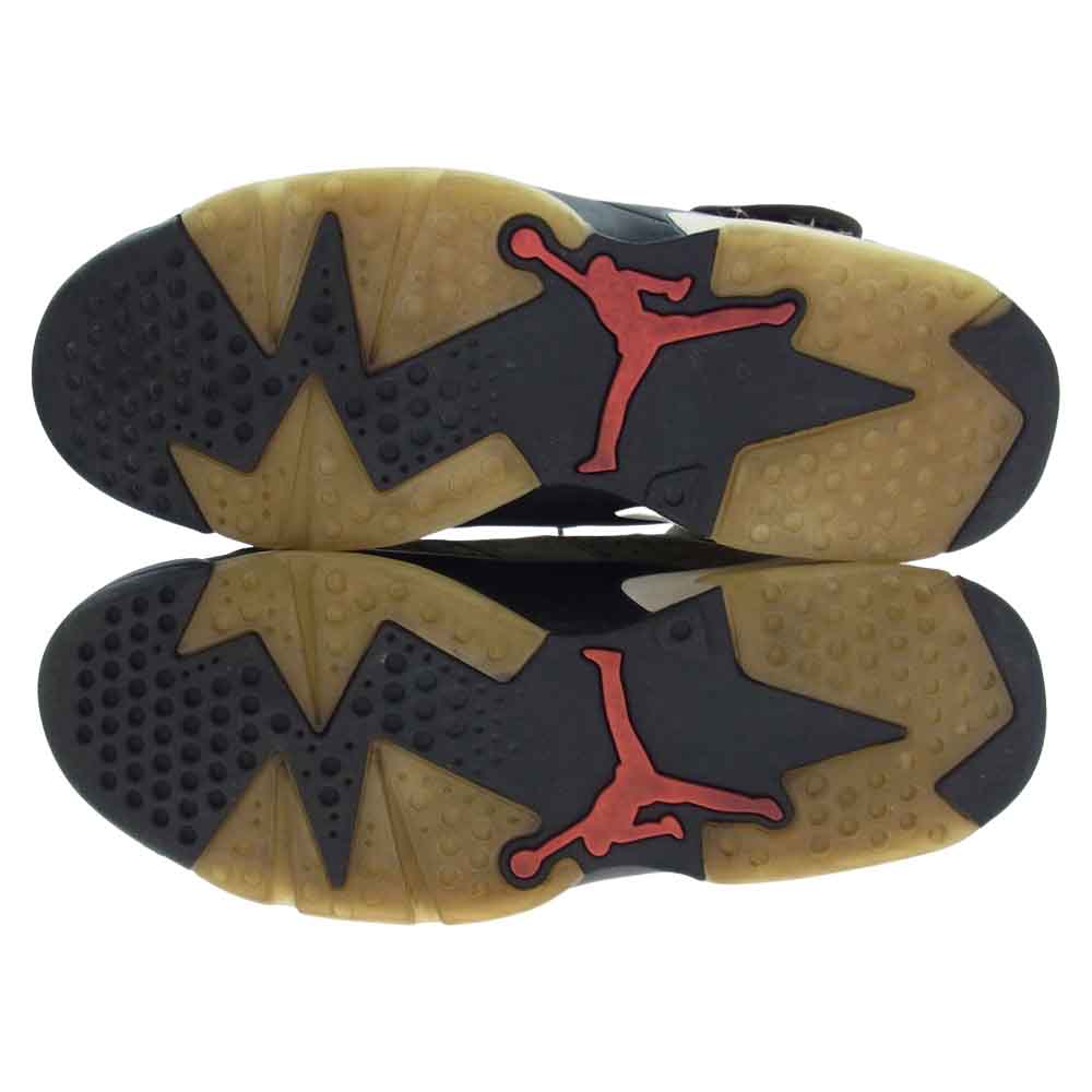 NIKE ナイキ CN1084-200 × Travis Scott トラヴィス スコット Air Jordan 6 Retro エアジョーダン6 レトロ スニーカー カーキ系 28cm【中古】