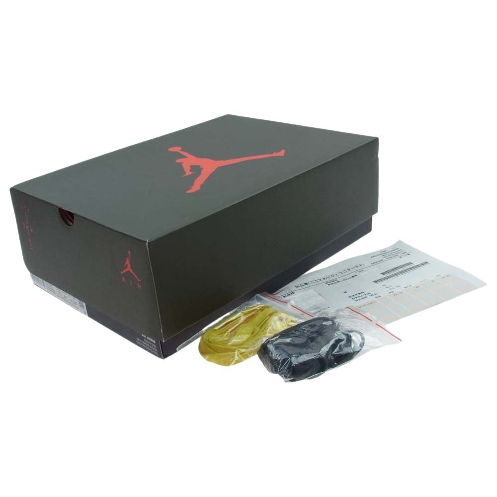 NIKE ナイキ CN1084-200 コンプリート鑑定証明書付 Travis Scott トラヴィス スコット Air Jordan 6 Retro エアジョーダン6 レトロ スニーカー カーキ系 28cm【中古】