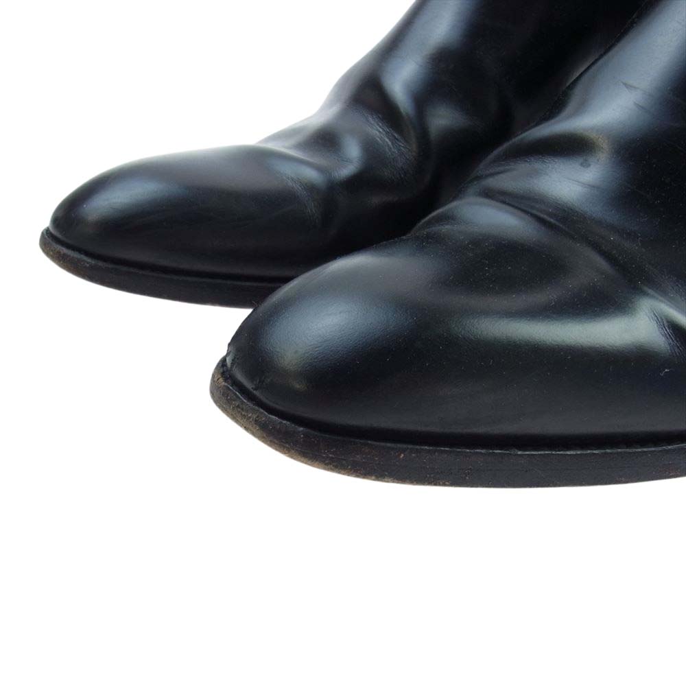 SAINT LAURENT サンローラン DI443213 WYATT CHELSEA BOOTS サイドゴア ワイアット チェルシーブーツ ブラック系 42【中古】
