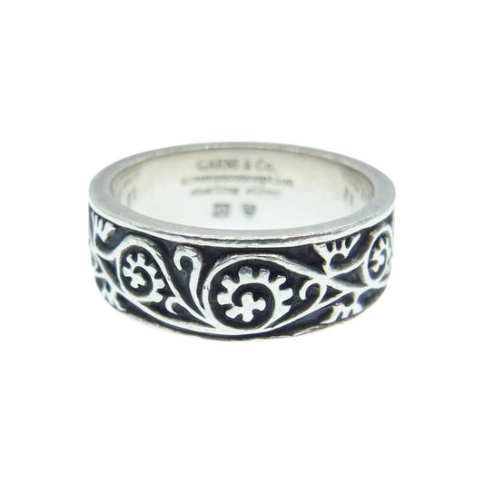 GARNI ガルニ GR16028 Vine Pattern Ring ヴァインパターン リング シルバー系 21号【中古】
