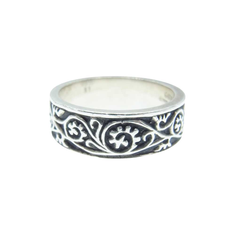 GARNI ガルニ GR16028 Vine Pattern Ring ヴァインパターン リング シルバー系 21号【中古】