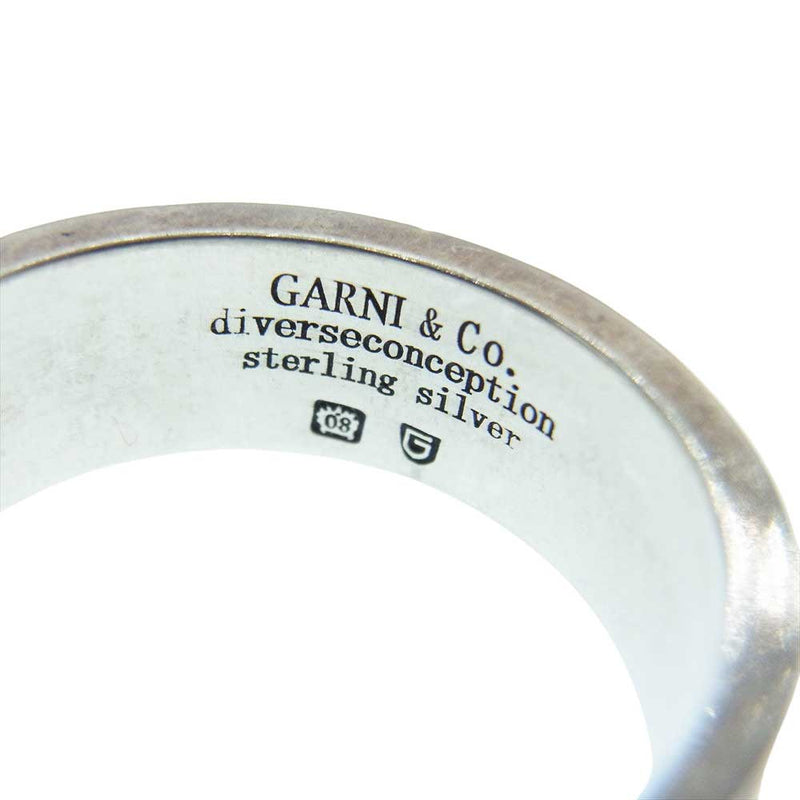 GARNI ガルニ GR16028 Vine Pattern Ring ヴァインパターン リング シルバー系 21号【中古】