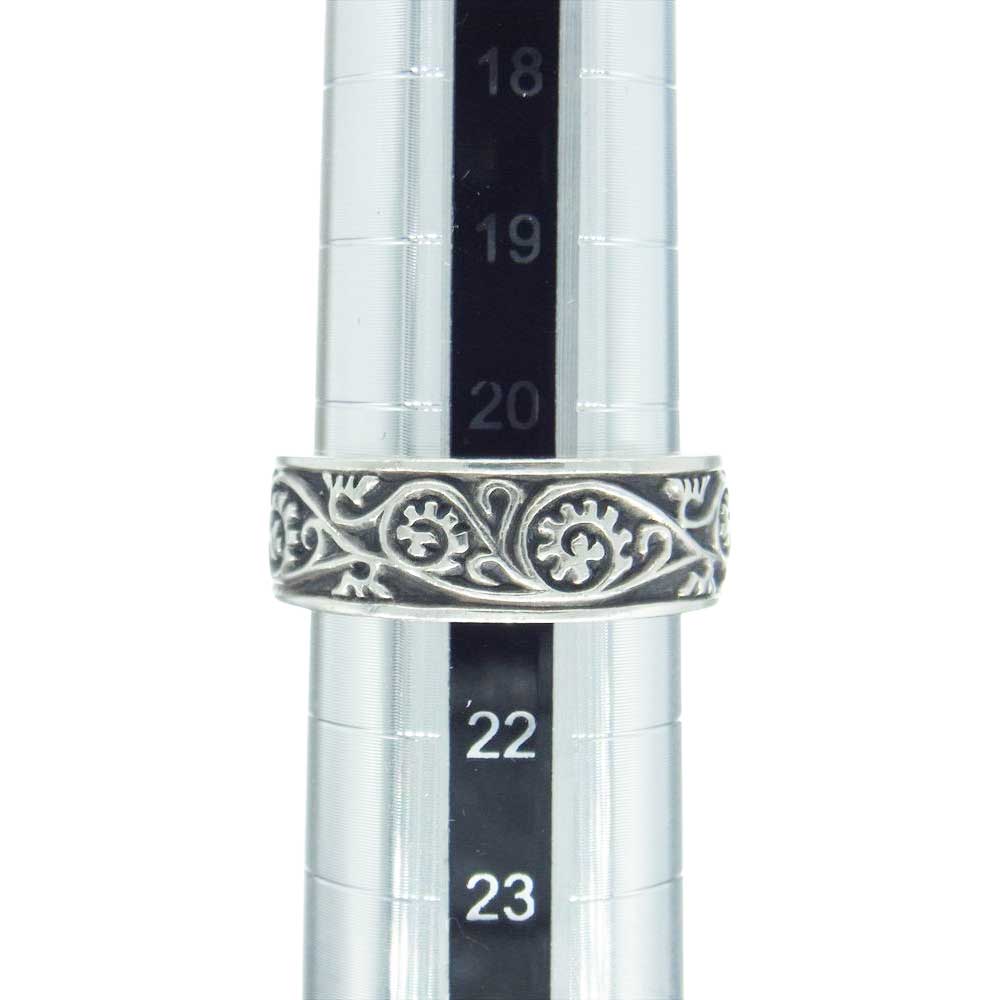 GARNI ガルニ GR16028 Vine Pattern Ring ヴァインパターン リング シルバー系 21号【中古】