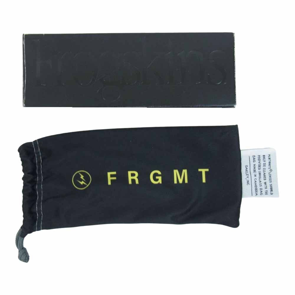 OAKLEY オークリー 0OO9245 FRGMT fragment フラグメント フロッグスキン ブラックカモコレクション アジアンフィット サングラス アイウェア ブラック系【中古】