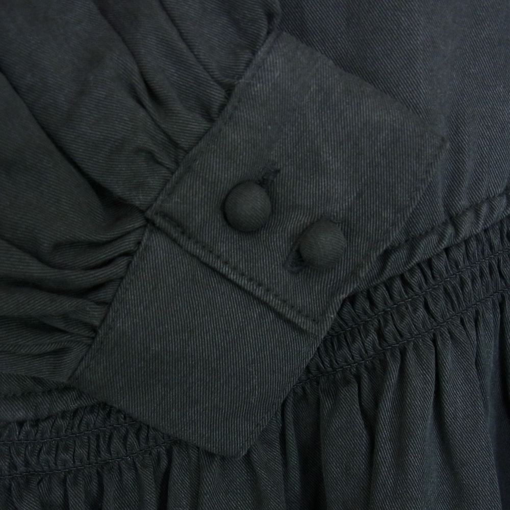 ナエ テンセル100％ シャツ ブラウス ブラック系 サイズ表記無【中古】