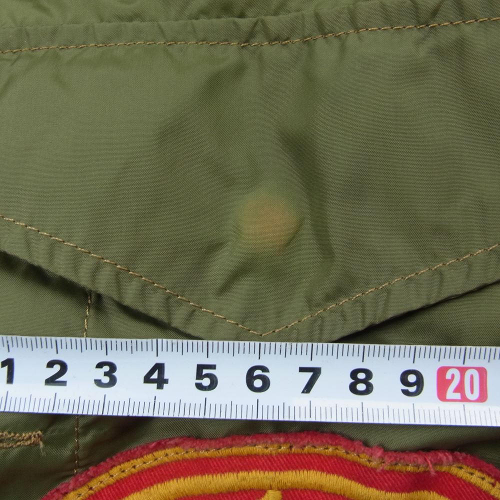 Buzz Rickson's バズリクソンズ M13685 WEP CONMAR ファスナー フライト ジャケット カーキ系 38R【中古】