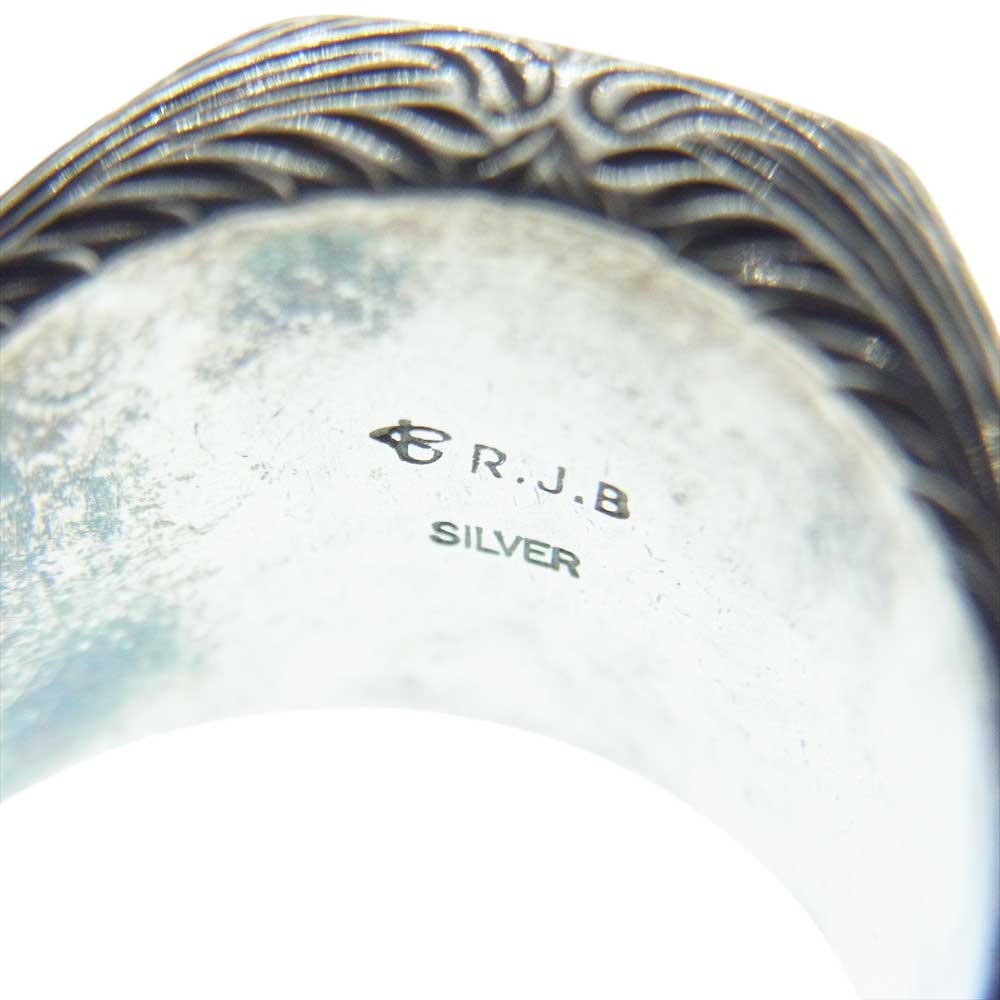 R.J.B アールジェイビー シルバー リング シルバー系 16号【中古】