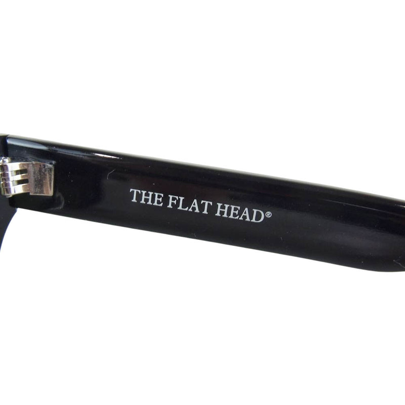 THE FLAT HEAD ザフラットヘッド セルロイドフレーム シェード サングラス ブラック系【中古】