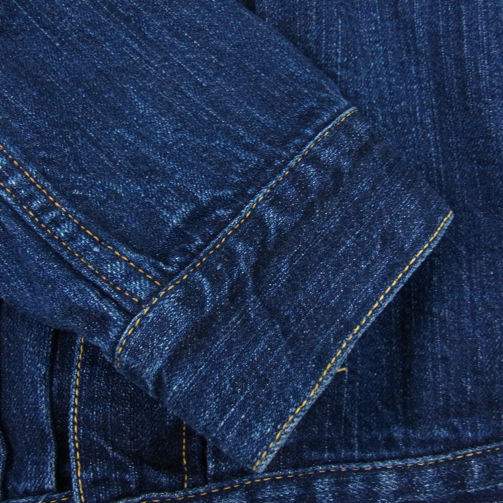THE FLAT HEAD ザフラットヘッド 6001W 1st Type デニム ジャケット インディゴブルー系 40【中古】