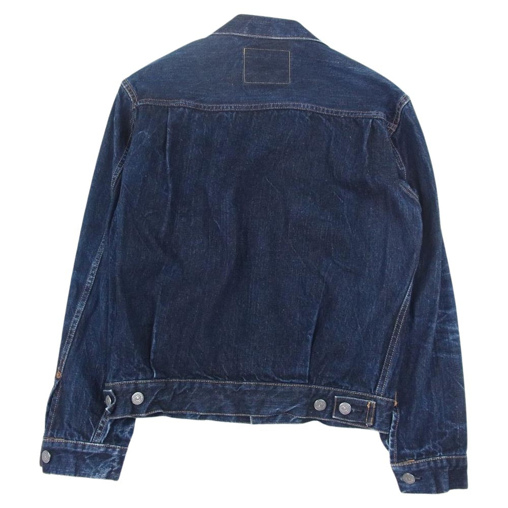 THE FLAT HEAD ザフラットヘッド 6002 2nd Type デニム ジャケット インディゴブルー系 38【中古】