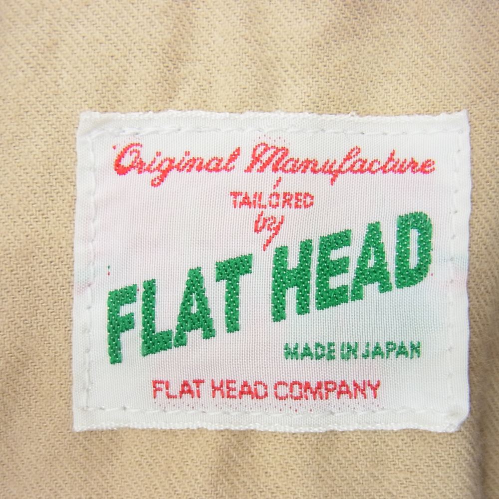 THE FLAT HEAD ザフラットヘッド スカジャン サテン ブルゾン ジャケット ブラック系 S【中古】