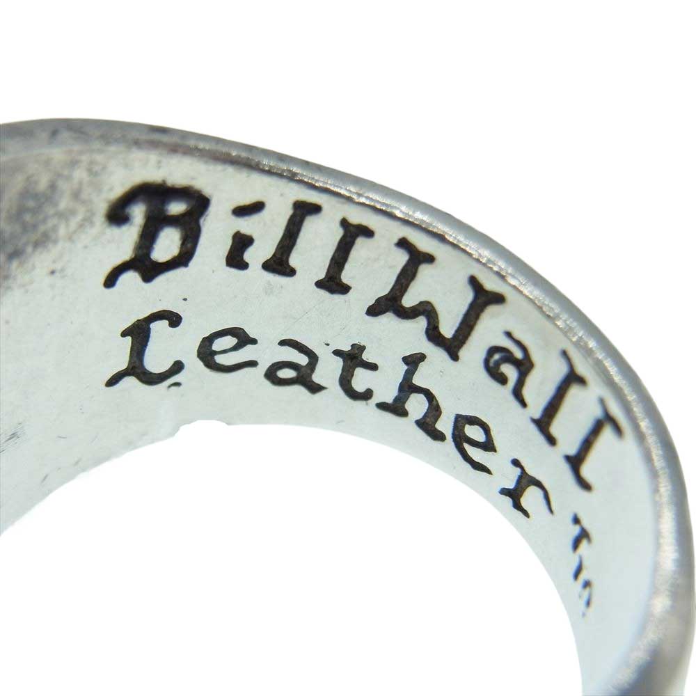 BILL WALL LEATHER ビルウォールレザー × FLAT HEAD フラットヘッド F ロゴ シルバー リング シルバー系 25号【中古】
