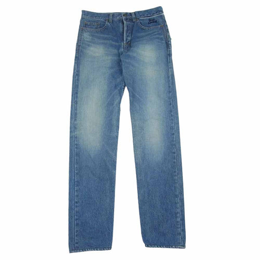SAINT LAURENT サンローラン 500691 国内正規品 ウォッシュ加工 ボタンフライ デニム パンツ インディゴブルー系 29【中古】