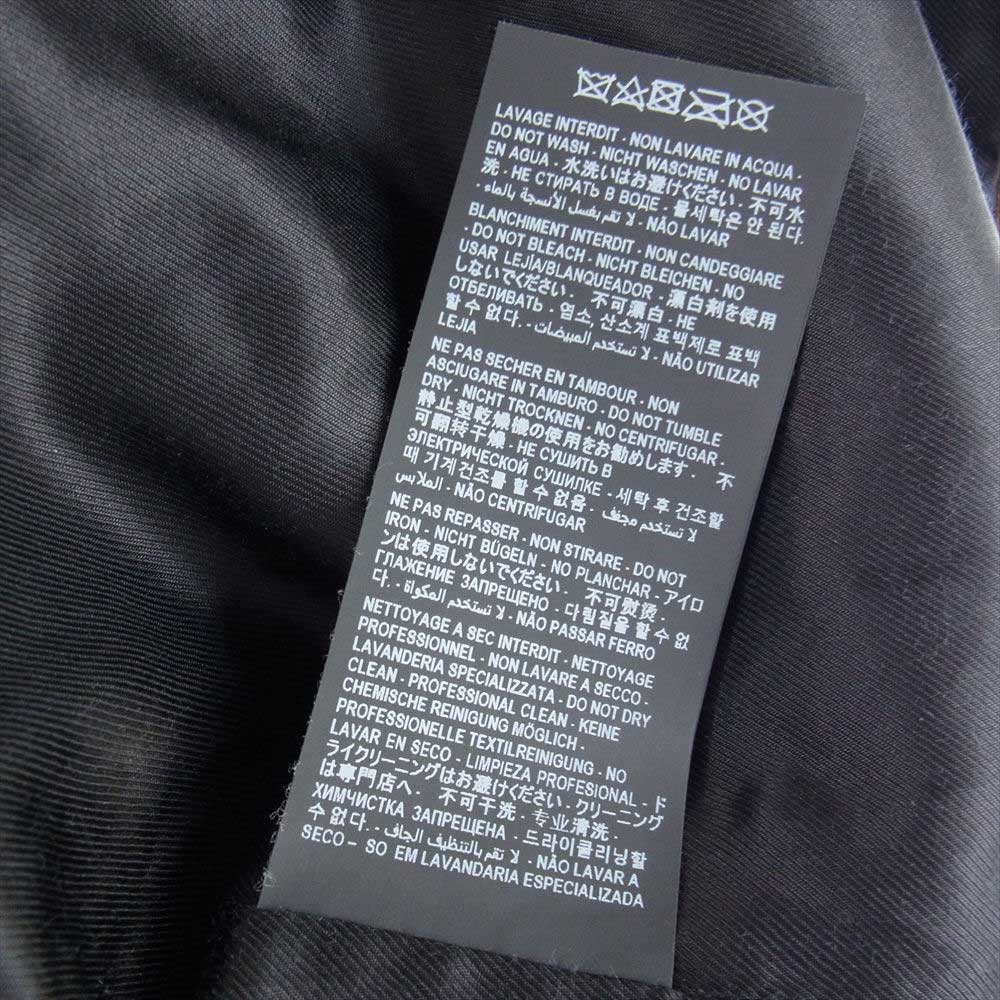 SAINT LAURENT サンローラン 2020 642556 YC2AY カーフ レザー ジャケット スエード ブラウン系 48【中古】