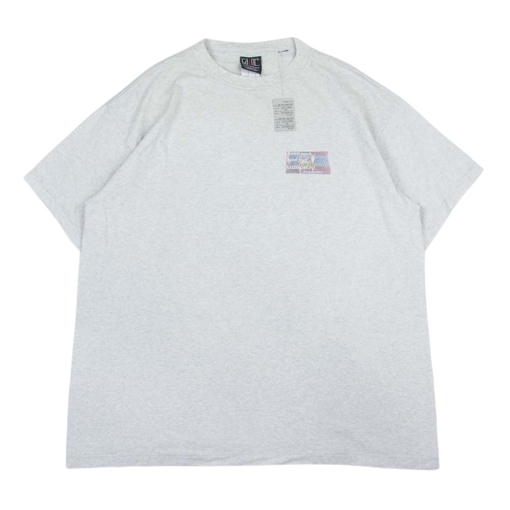 SAINT MICHAEL セントマイケル 23SS SM-S23-0000-086 ST M6 ACDMY SA _SS TEE シャーマーアカデミー コラボ Tシャツ グレー系 S【極上美品】【中古】
