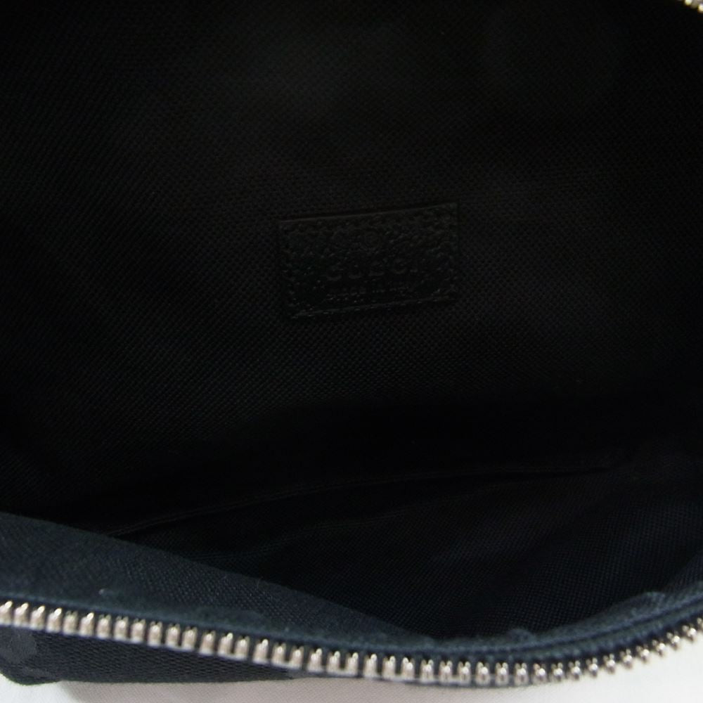 GUCCI グッチ 696031 ジャンボGG ベルトバッグ ブラック系【中古】
