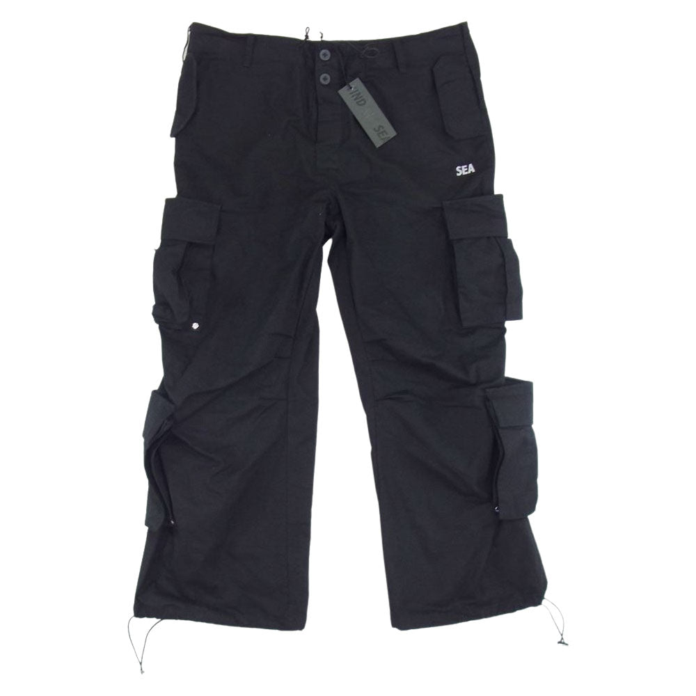 WIND AND SEA ウィンダンシー WDS-O-PMT-23-Q2-PT-01 S_E_A VOODOO TACTICAL PANTS ブードゥー タクティカル パンツ ブラック系 L【中古】