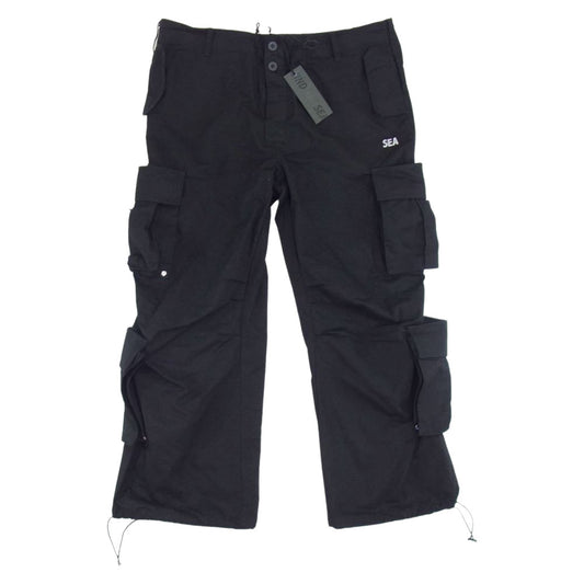 WIND AND SEA ウィンダンシー WDS-O-PMT-23-Q2-PT-01 S_E_A VOODOO TACTICAL PANTS ブードゥー タクティカル パンツ ブラック系 L【中古】