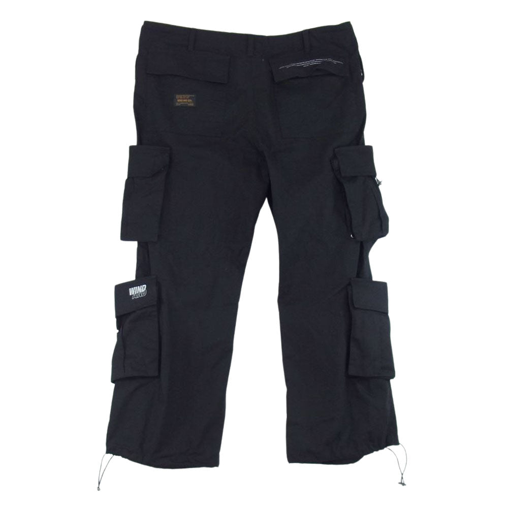 WIND AND SEA ウィンダンシー WDS-O-PMT-23-Q2-PT-01 S_E_A VOODOO TACTICAL PANTS ブードゥー タクティカル パンツ ブラック系 L【中古】