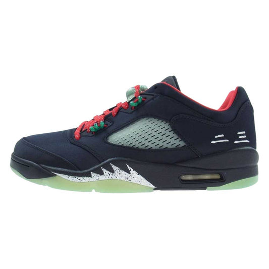 NIKE AIR JORDAN ナイキ ジョーダン DM4640-036 × CLOT クロット Air Jordan 5 Low エアジョーダン ロー Jade ジェイド ブラック系 29cm【新古品】【未使用】【中古】