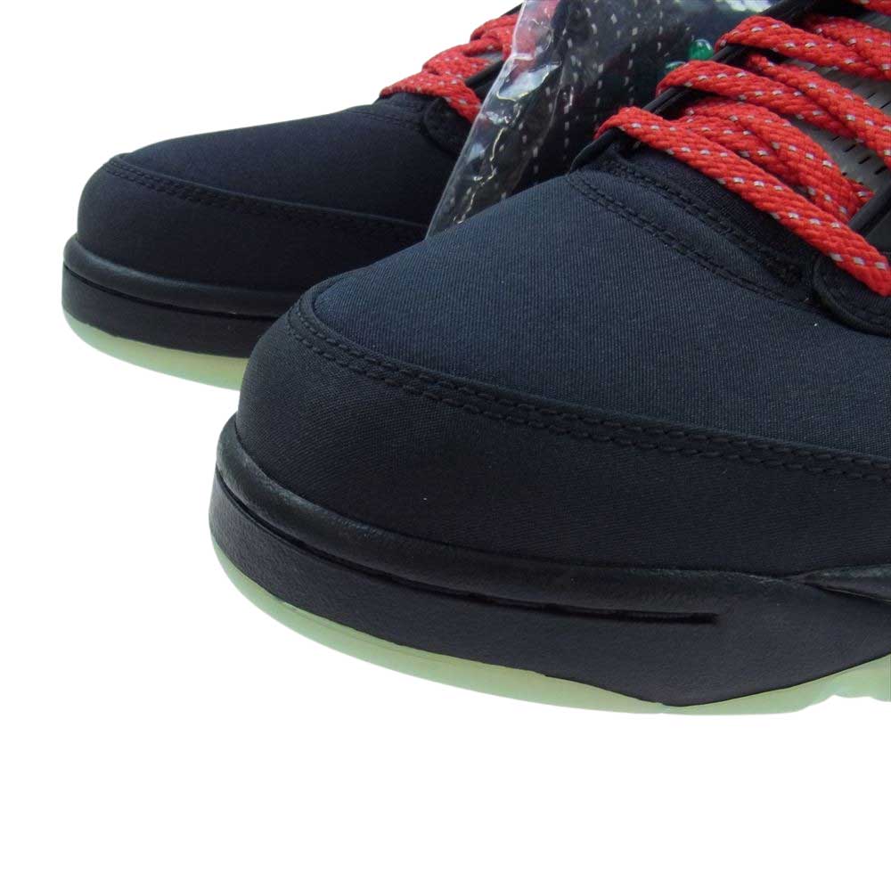 NIKE AIR JORDAN ナイキ ジョーダン DM4640-036 × CLOT クロット Air Jordan 5 Low エアジョーダン ロー Jade ジェイド ブラック系 29cm【新古品】【未使用】【中古】