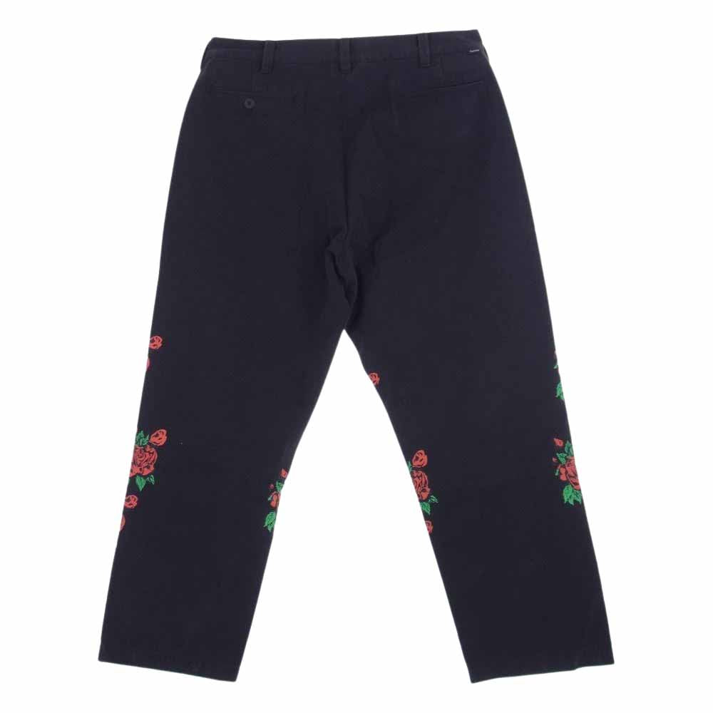 Supreme シュプリーム 23SS Destruction Of Purity Chino Pant デストラクション オフ ピュアリティ チノ パンツ ブラック ブラック系 34【極上美品】【中古】