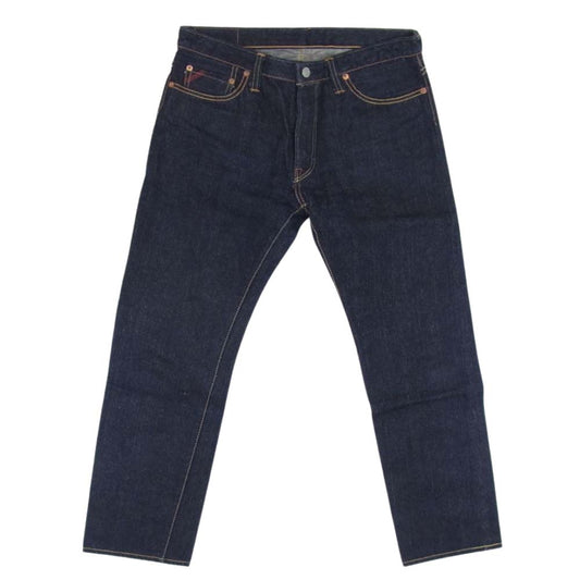 R.J.B アールジェイビー D006 デニム パンツ インディゴブルー系 33【中古】