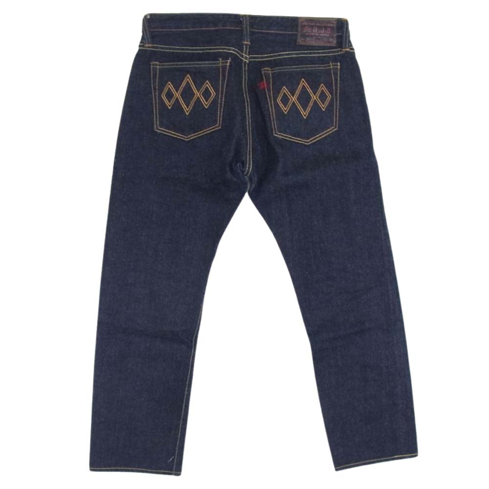 R.J.B アールジェイビー D006 デニム パンツ インディゴブルー系 33【中古】