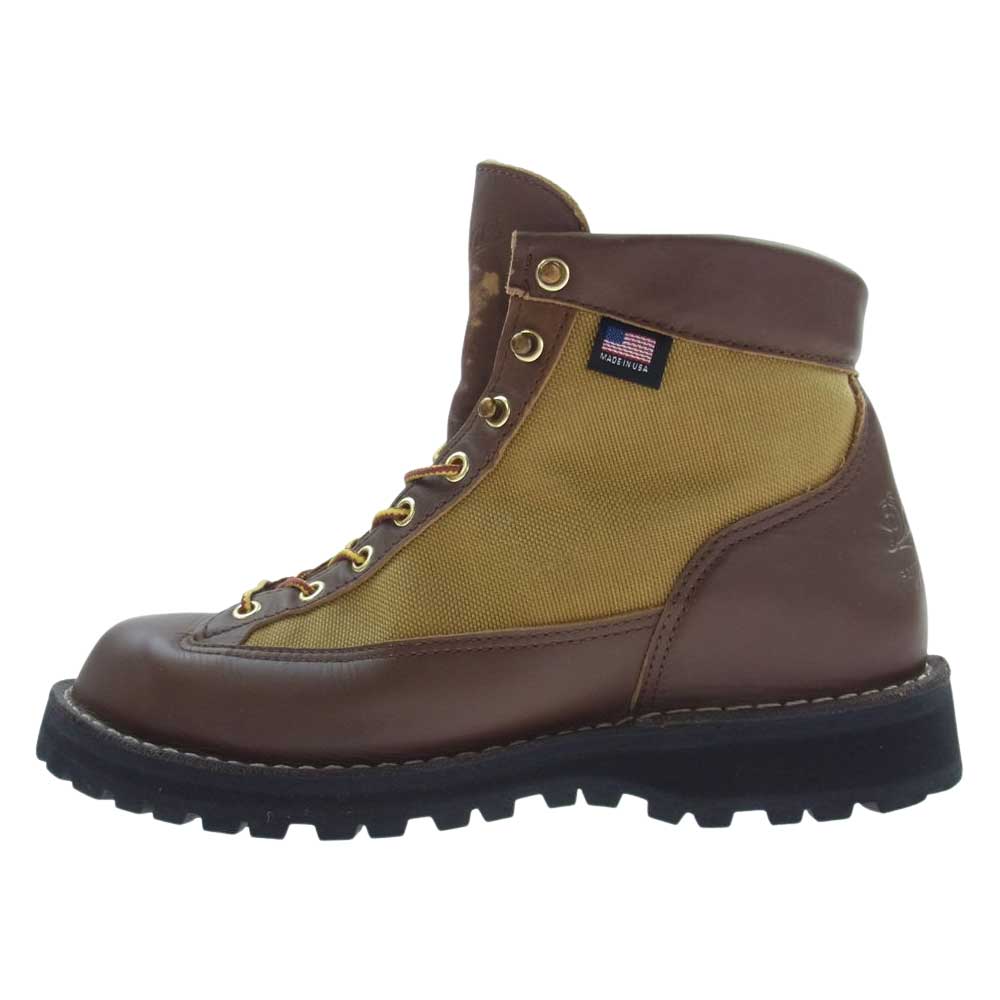 Danner ダナー USA製 白タグ DJ DANNER LIGHT GORE-TEX ダナーライト ゴアテックス ブーツ ブラウン系 US9【中古】