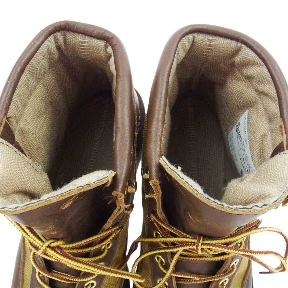 Danner ダナー USA製 白タグ DJ DANNER LIGHT GORE-TEX ダナーライト ゴアテックス ブーツ ブラウン系 US9【中古】