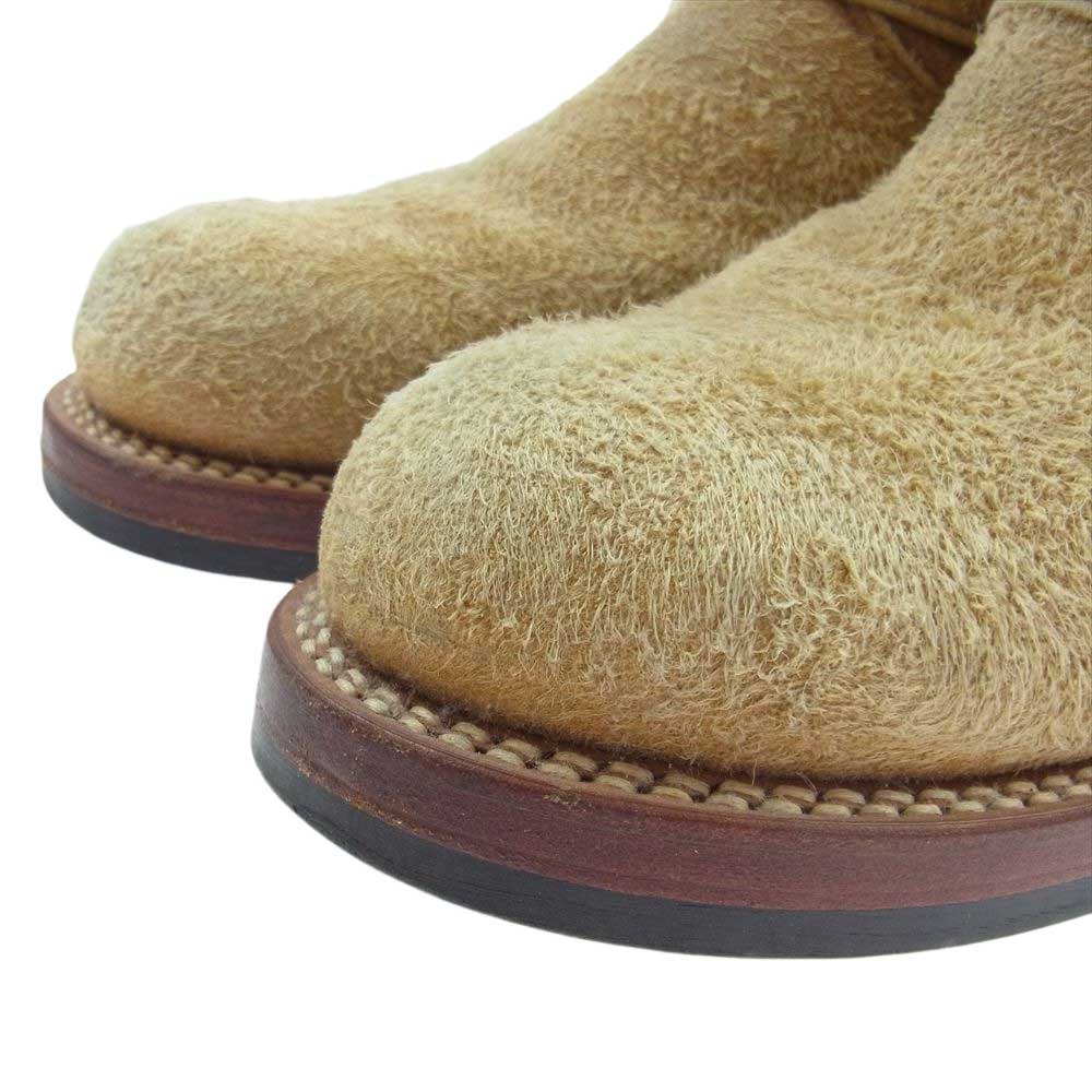 THE FLAT HEAD ザフラットヘッド SKB-30D deer skin ディアスキン エンジニアブーツ ライトブラウン系 24.5【中古】