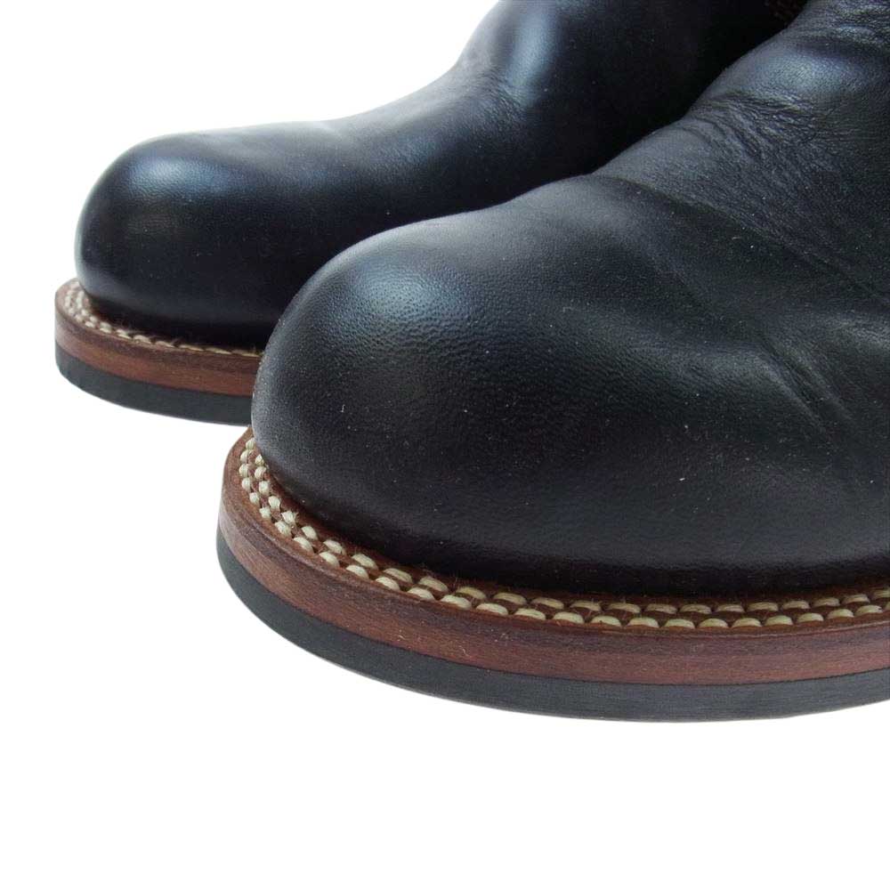 THE FLAT HEAD ザフラットヘッド FN-FB-001 茶芯 HORSE HIDE ENGINEER ホースハイド エンジニアブーツ ブラック系 ブラウン系 US9【中古】