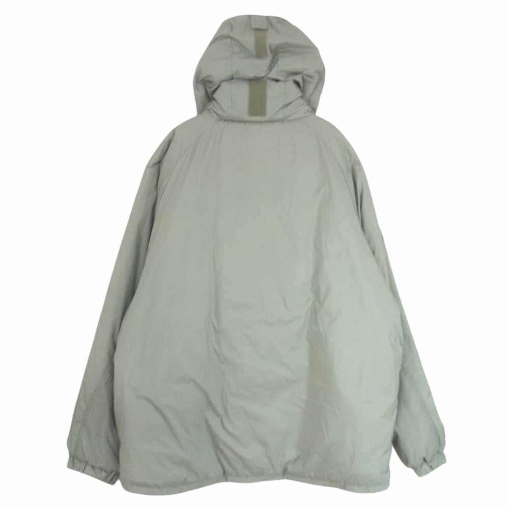 アメリカ軍 8415-01-538-6289 ECWCS エクワックス PARKA ENTREME COLD WEATHER PRIMALOFT LEVEL7 レベル7 民間 プリマロフト ジャケット カーキ系 M【中古】
