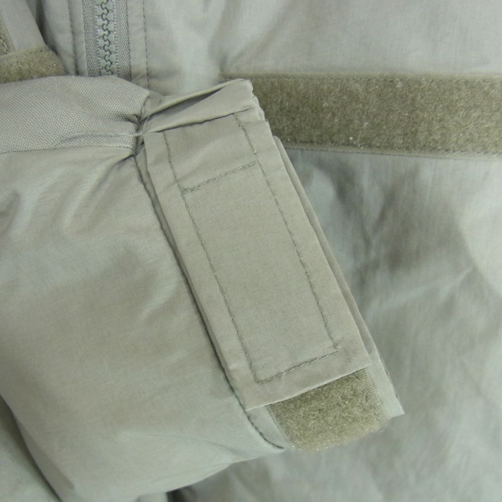 アメリカ軍 8415-01-538-6289 ECWCS エクワックス PARKA ENTREME COLD WEATHER PRIMALOFT LEVEL7 レベル7 民間 プリマロフト ジャケット カーキ系 M【中古】