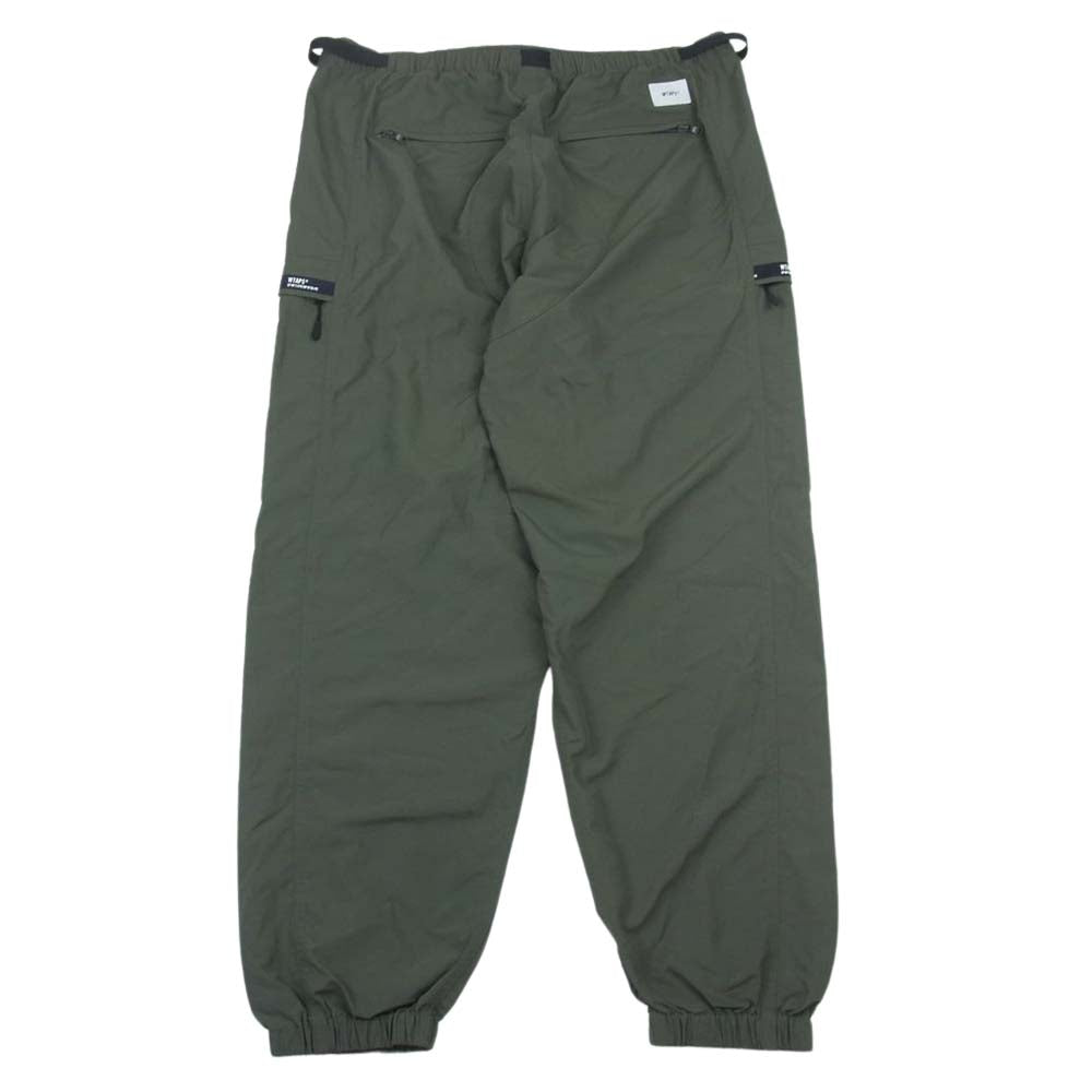 WTAPS ダブルタップス 201TQT-PTM06 TRACKS TROUSERS トラック トラウザーズ パンツ カーキ系 3【美品】【中古】