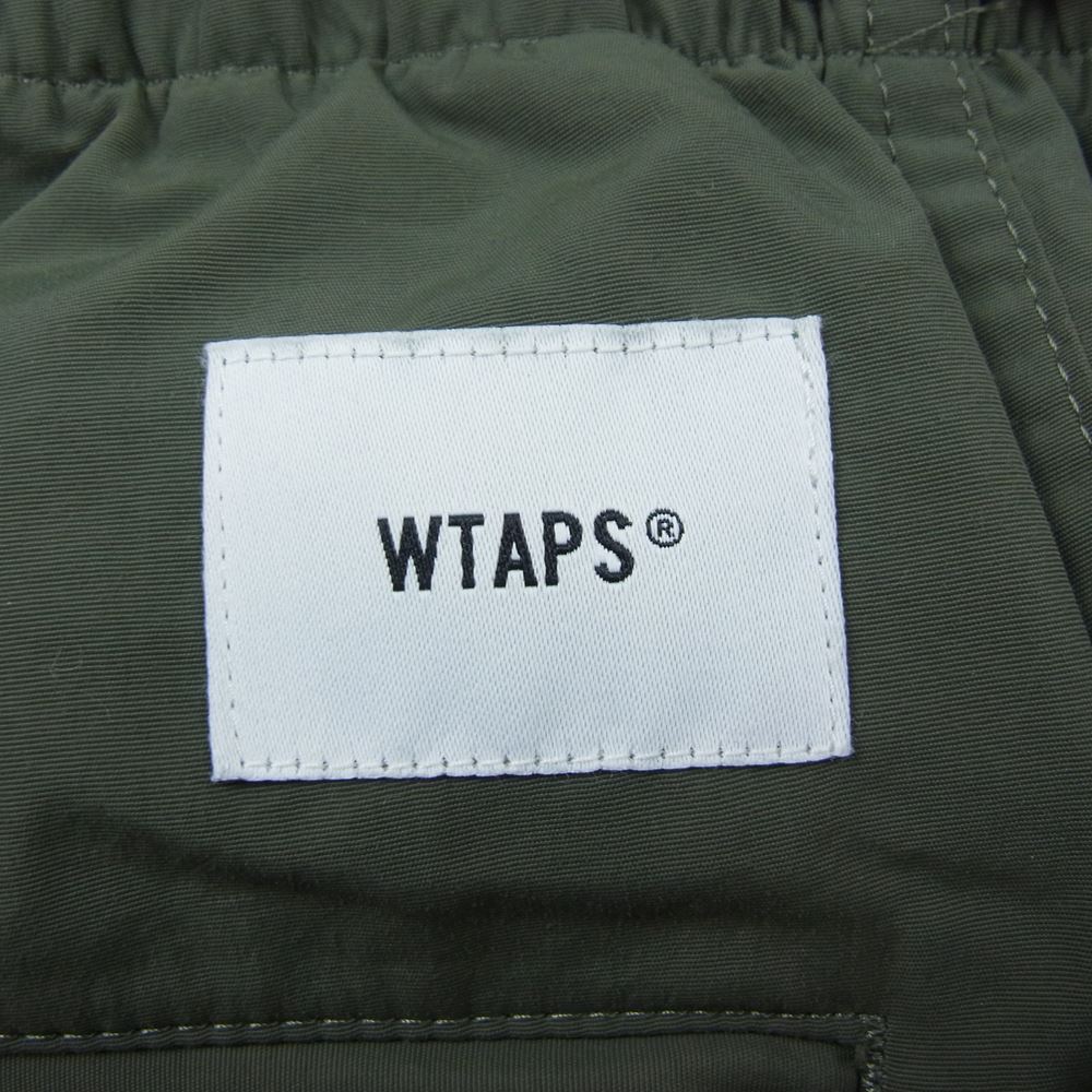 WTAPS ダブルタップス 201TQT-PTM06 TRACKS TROUSERS トラック トラウザーズ パンツ カーキ系 3【美品】【中古】