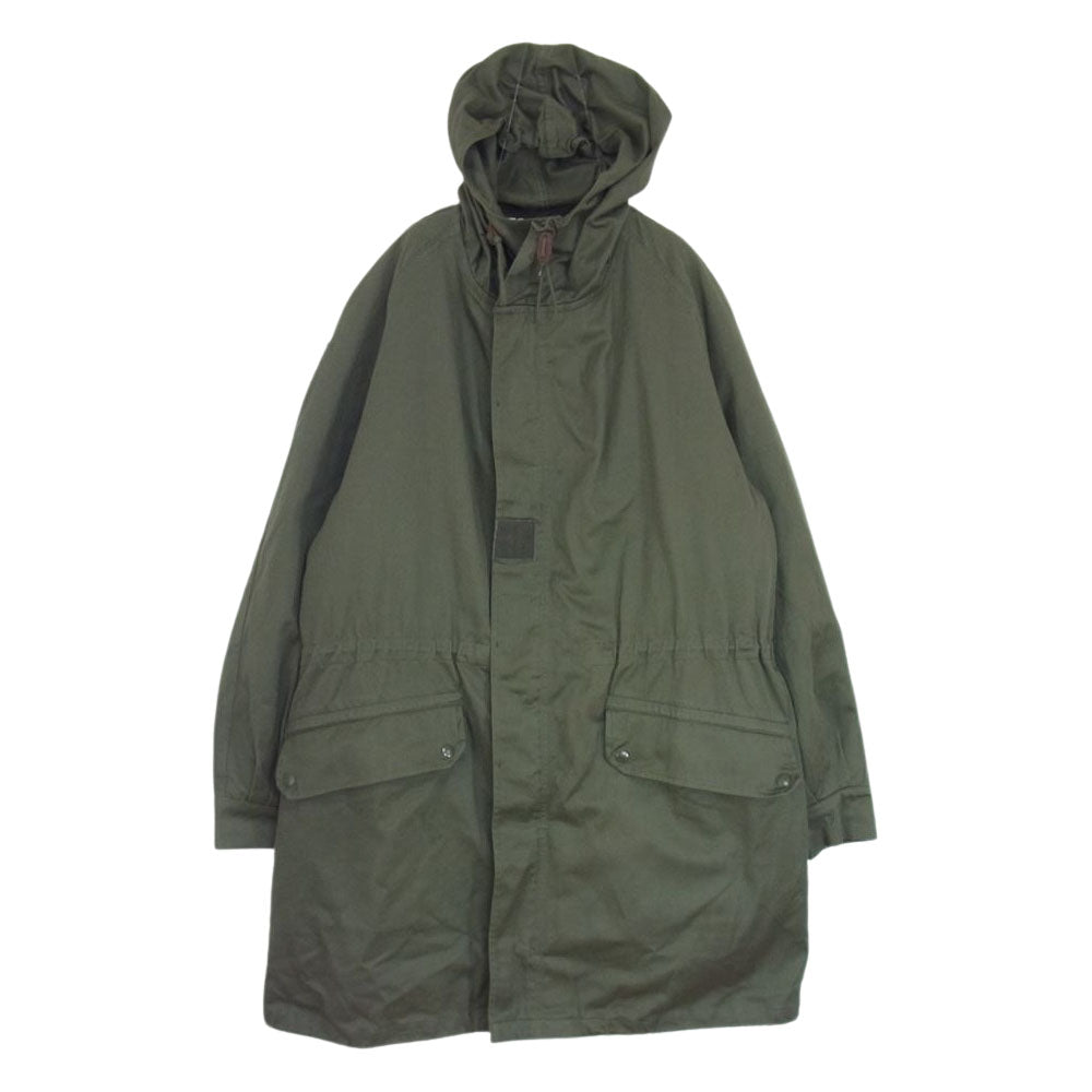 フランス軍 80s U.T.A.H PARIS M-64 ボアフリースライナー ミリタリー コート カーキ系 92L【中古】
