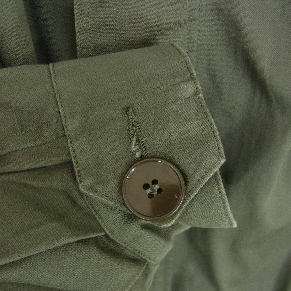 フランス軍 80s U.T.A.H PARIS M-64 ボアフリースライナー ミリタリー コート カーキ系 92L【中古】