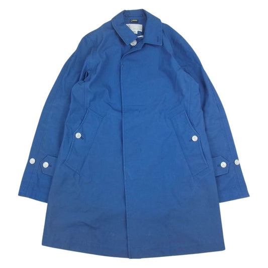 nanamica ナナミカ GORE-TEX Soutien Collar Coat ゴアテックス ステン カラー コート ネイビー系 XS【中古】