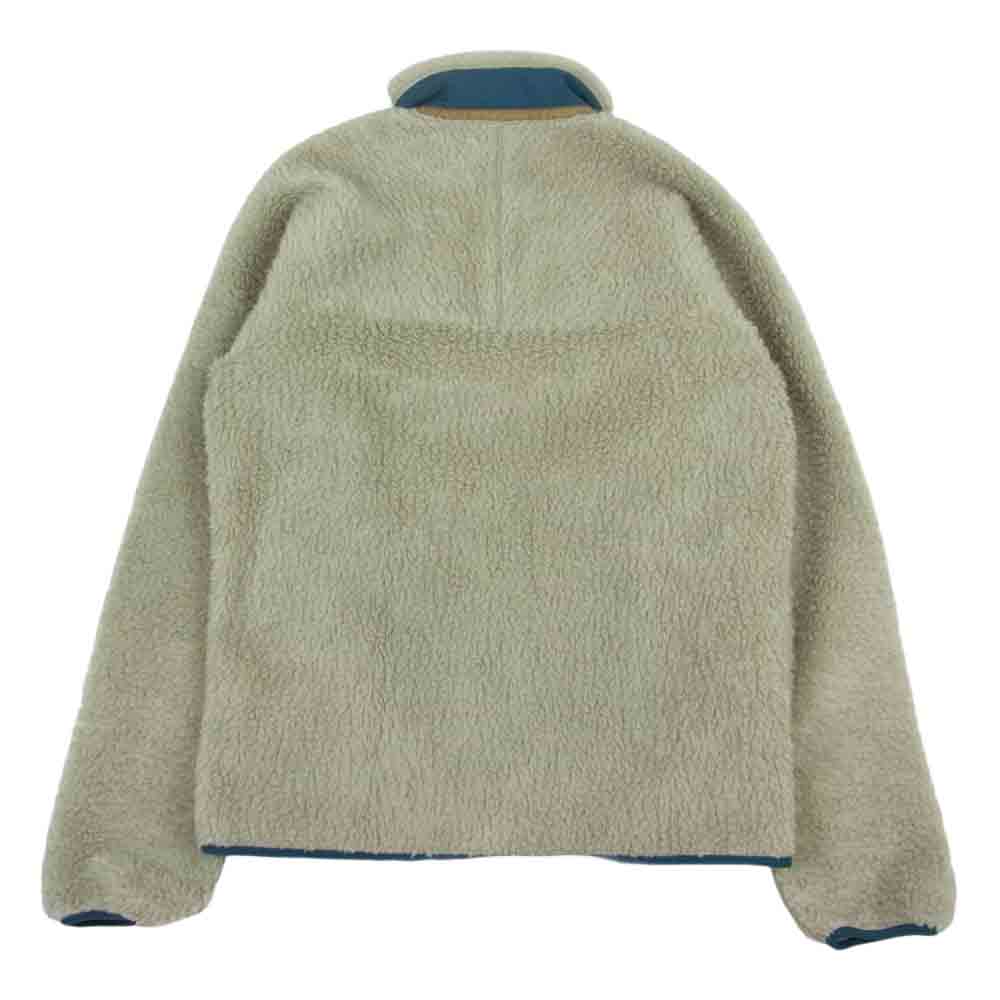 patagonia パタゴニア 21AW 23056 Classic Retro X Jacket クラシック レトロ ボア フリース ジャケット ベージュ系 S【極上美品】【中古】
