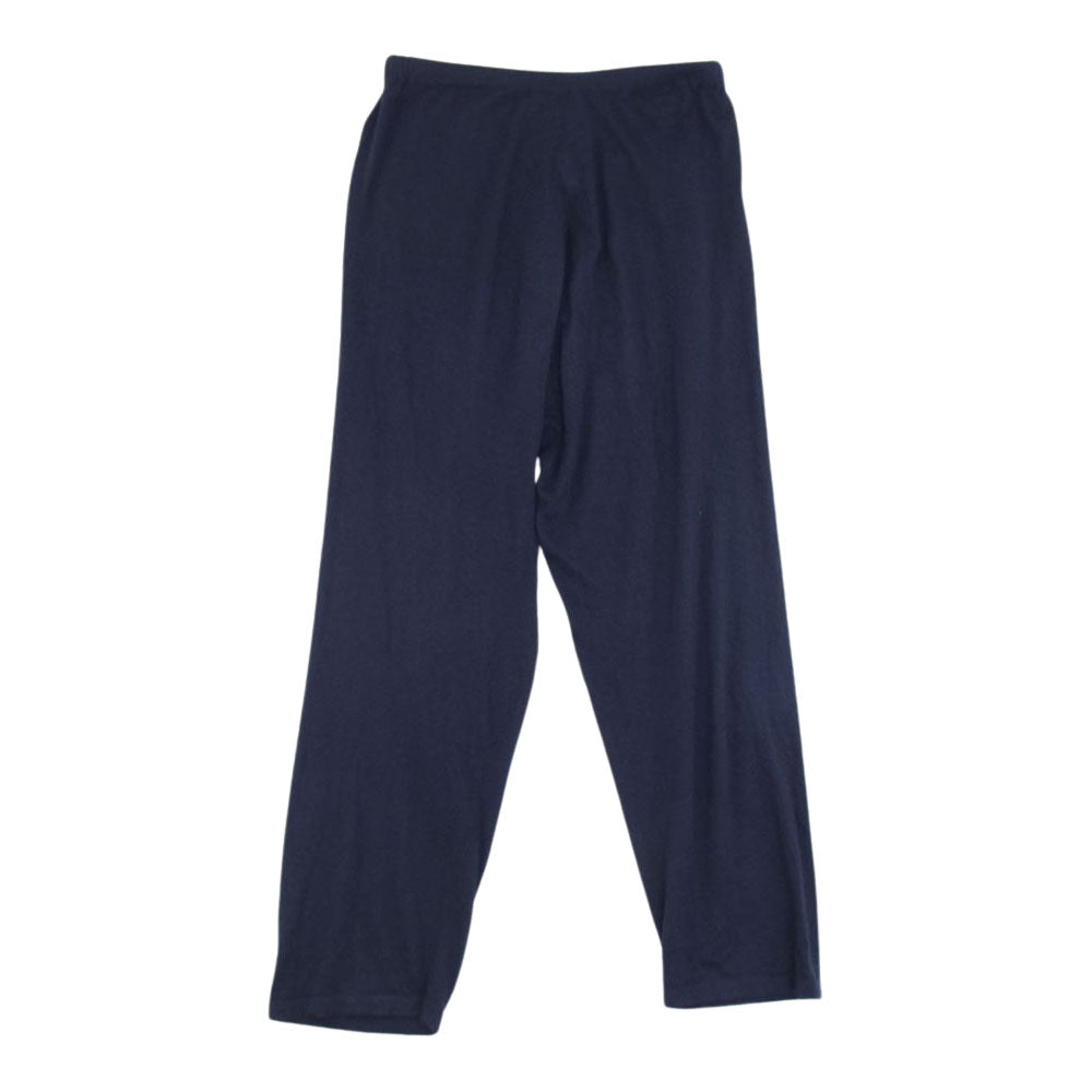 COMOLI カシミヤシルクニットパンツ（navy） comoli 20ss カシミヤシルクニットパンツ 【公式通販】