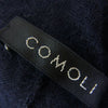 COMOLI コモリ 20SS R01-06006 カシミヤ シルク ニット パンツ ダークネイビー系 3【中古】