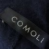 COMOLI コモリ 20SS R01-06006 カシミヤ シルク ニット パンツ ダークネイビー系 3【中古】