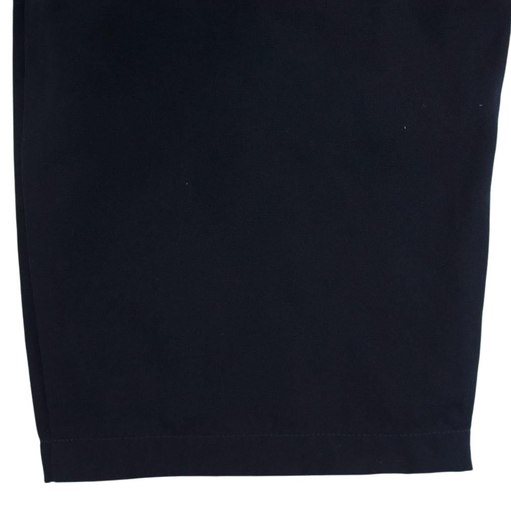 COMOLI コモリ 20SS  R01-03002 ウールギャバジン ドローストリング スラックス パンツ ダークネイビー系 2【中古】